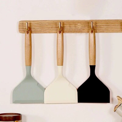 Silicone Spatula Cooking Utensils Beef Meat Egg Kitchen Scra