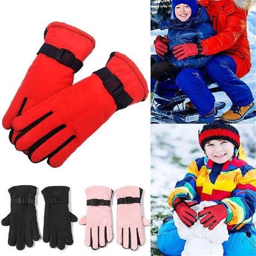 Winter Must Windproof Ski Gloves Waterproof Non-slip Adult