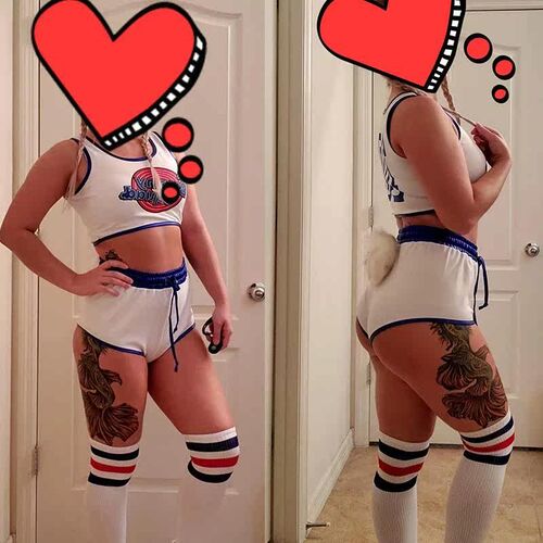 Lola Bunny Costume Space Lola Bunny Rabbit Cosplay Disguise
