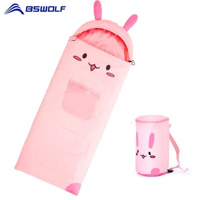 BSWolf Kids Sleeping Bag Outdoor Camping Childrens Portable