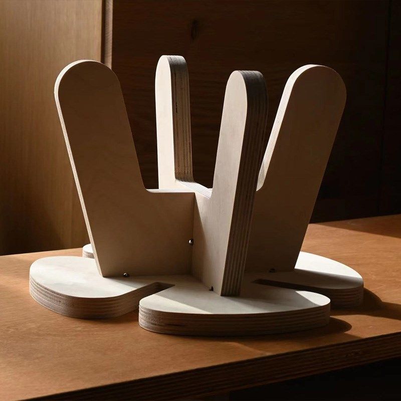 幸运草小凳 儿童坐具 海洋板手动组装 多层桦木板,住宅家具,卡通凳/异形凳,淘宝优惠券,粉丝福利购,淘宝优惠卷