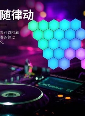 电竞桌面摆件科技感电竞桌搭摆件电竞房间装饰摆件氛围摆件声控