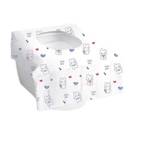 Individually Wrapped Disposable Toilet Seat Covers, Extra Th