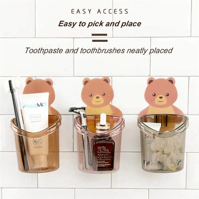 Home Bathroom Accessories Set Toothbrush Holder Toothpaste S