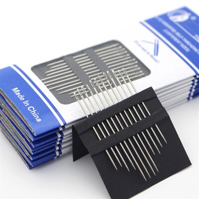 12Pcs Blind Needle Elderly Needle-side Hole Hand Household S