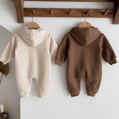 Winter Baby Clothes Infant Baby Boy Girl Warm Romper Newborn