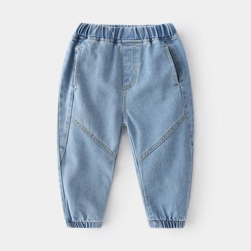 Baby Boy Girl Loose Jeans New Fashion Korean Style Casual So
