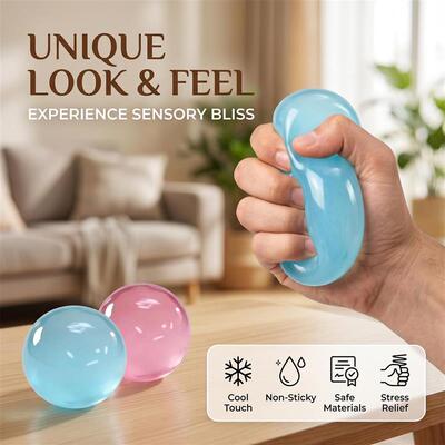 2pcs set Coconut Oil Squishy Stress Ball  Soft Squeeze Toy