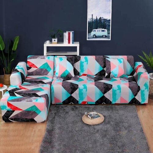 1/2 pieces Sofa Cover Set Geometric Couch Cover Elastic Sofa