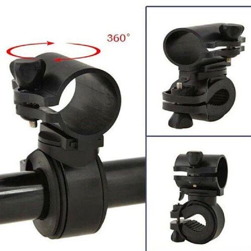 Mountain Bike Light Bracket 360 Degree Bicycle LED