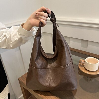 Tote Bag For Women 2025 Textured Commuting Armpit Bag For Wo
