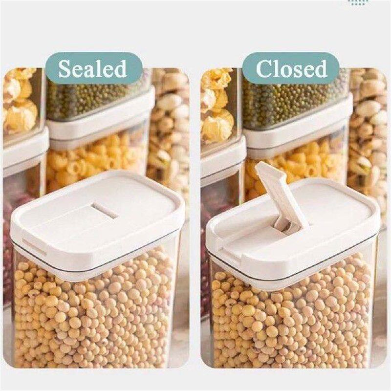 Plastic Grain Keep Fresh Transpa