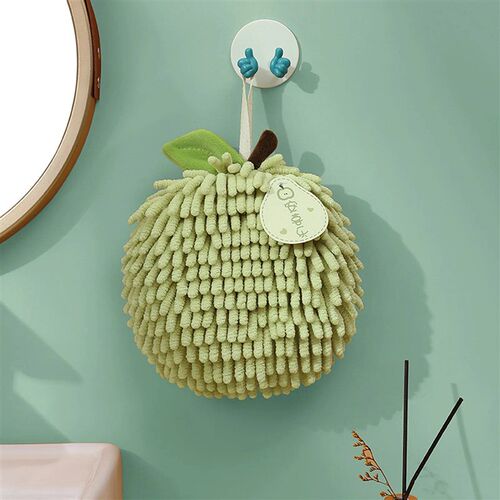 Cartoon Fruit Hand Towel Kitchen Quick Drying Cloth Hanging