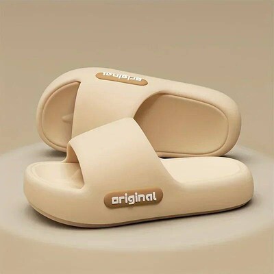Womens Soft Slippers Thick-Soled Anti-Slip Indoor Outdoor