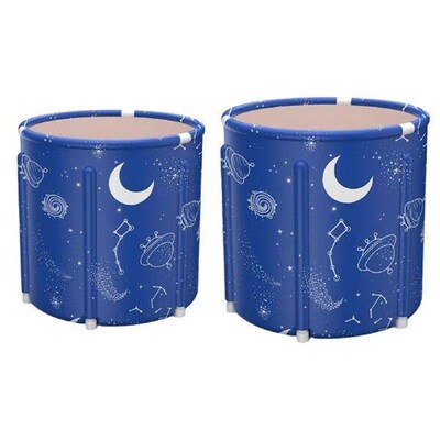 Personal Hot Tub Ice Barre Bathing Tub Foldable Bathtub