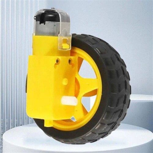 4PCS DC 3-6V Dual Shaft Gear Motor with 4Pcs Plastic TT