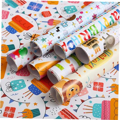 Gift wrapping paper Birthday gift paper Christmas wrap paper