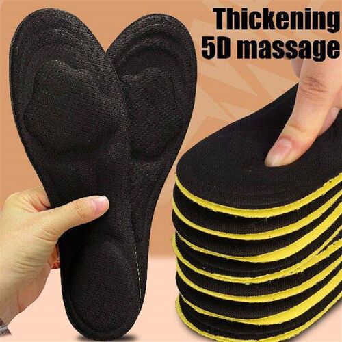 2/20pcs 5D Massage Memory Foam Insoles for Shoes Sole