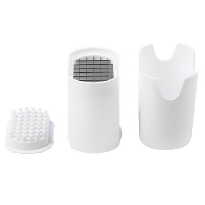 Potato Chips Cutting Box Press Cutter Cup Plastic Slicer Cho