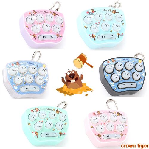 edc mini hand Whack-A-Mole Fidget Toys Push bubble anxiety S