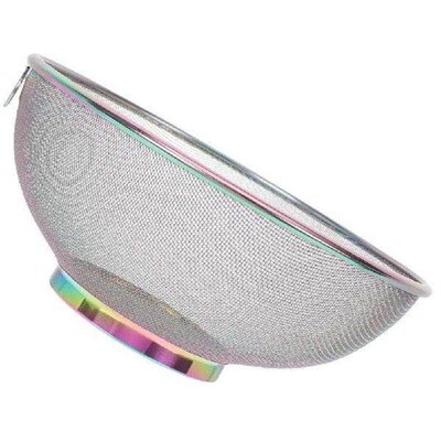 Filter Bowl Rice Strainer Fine Mesh Colander Drainer Sieve