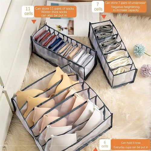 Underwear Bra Organizer Storage Box Panties Socks Storage Bo