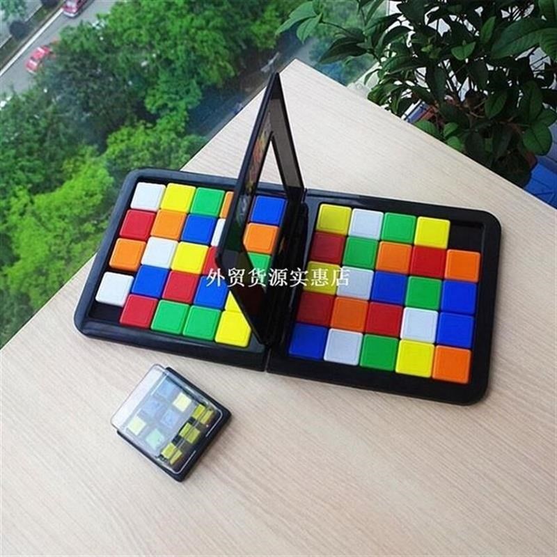 rubiks race magic block game 5  years old the gathering bloc - 实物图