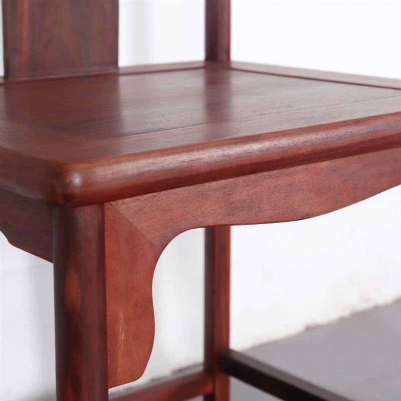 赞比亚血檀明式餐椅家用红木中式餐厅靠背椅小叶紫檀家具官帽餐椅,住宅家具,红木椅凳,淘宝优惠券,粉丝福利购,淘宝优惠卷