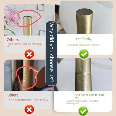 Floor Standing Coat Rack, Bedroom Light Luxury Metal Hanger,