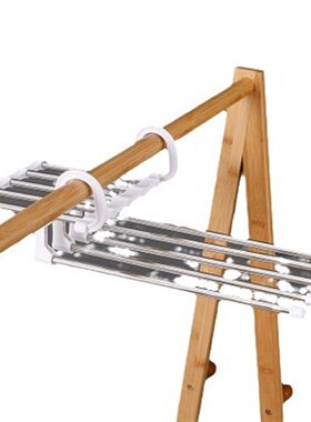 Folding pants rack Multi-functional pants rack hanger stora