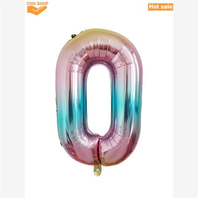32inch Number Balloon 0-9 Large Birthday Digital Balloons