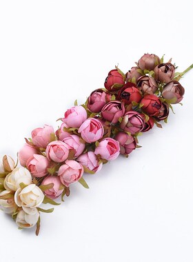 6pcs Wedding Decorative Flowers Christmas Decorations for Ho