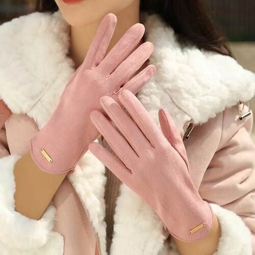 Women Touch Screen Gloves Fashionable Mittens Autumn and Win