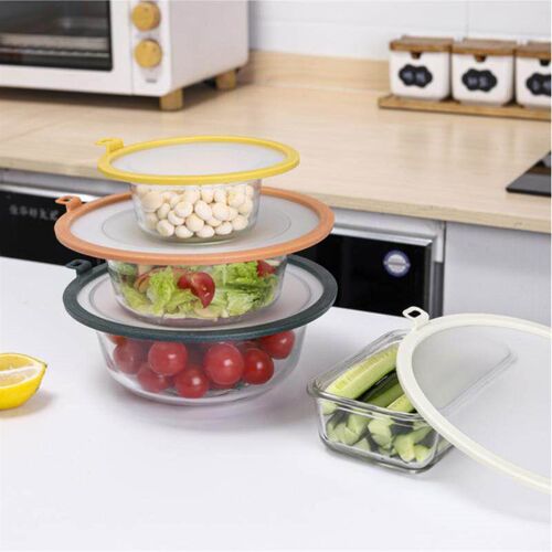 Home-use Round Silicone Freshness Lid, Multi-purpose Kitchen