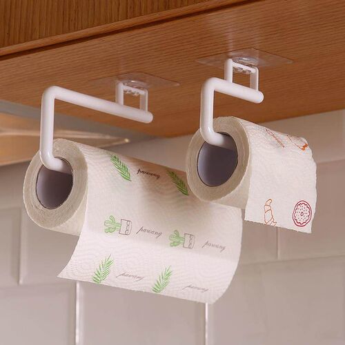 Perforation-free kitchen paper towel rack Roll paper rack