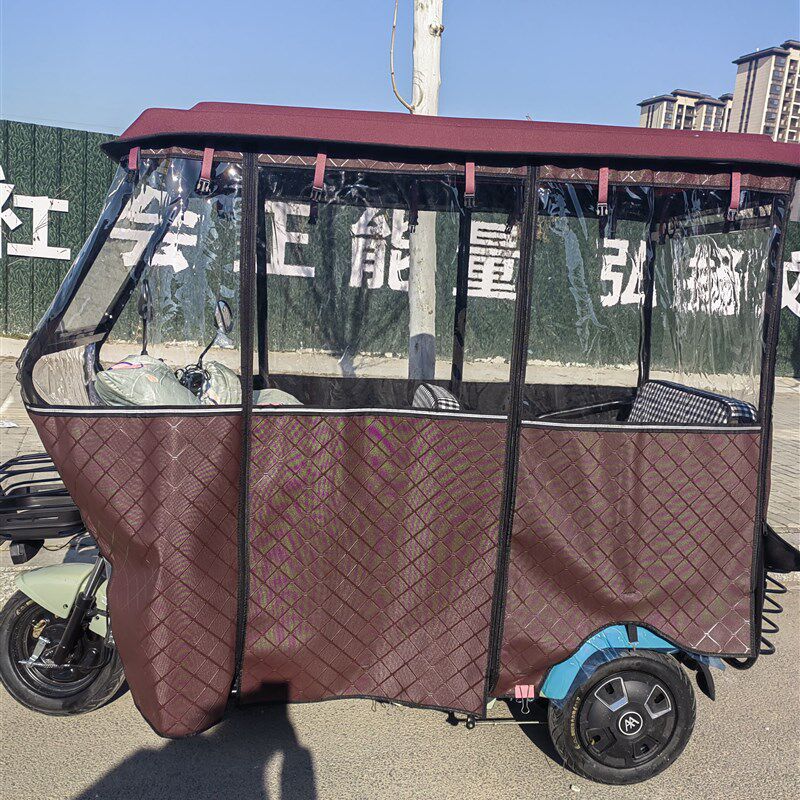 新款升级小巴士雨棚加厚加绒防风保暖四季通用电动三轮车雨蓬车蓬,户外/登山/野营/旅行用品,遮阳篷/雨篷/车篷/广告篷,淘宝优惠券,粉丝福利购,淘宝优惠卷