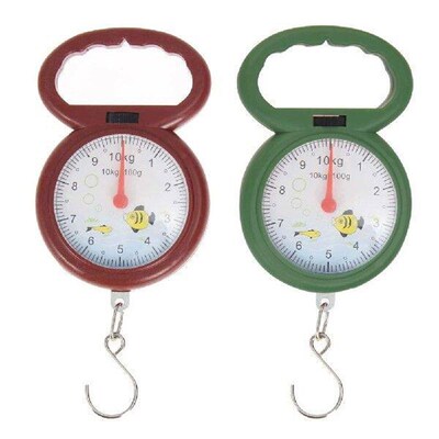 10kg Weighing Fish Shape Hanging Scale Portable Hanging