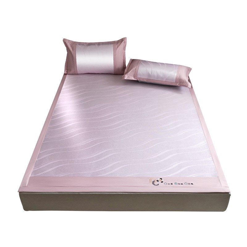 类母婴级冰丝凉席三件藤席冰丝席可机洗折叠学生宿舍空调席,床上用品,冰丝席,淘宝优惠券,粉丝福利购,淘宝优惠卷