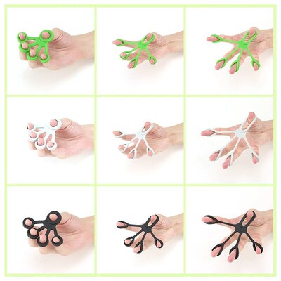 YOUGLE Finger Hand Grip Silicone Ring Gripper Srengthener Ex