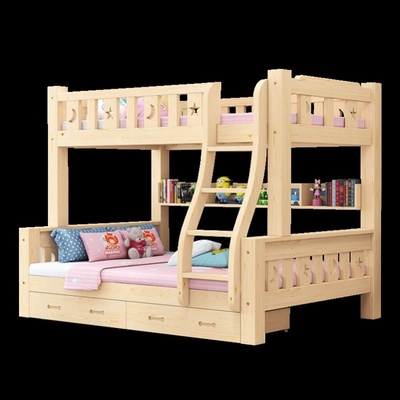 母床儿童床定制1.8米长1m宽1.85米长宽高低床床层床上下床