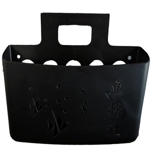 海鲜池玻璃缸移动鱼缸商超展示缸鱼筐鱼网箱鱼筐塑料争渡渔捞放