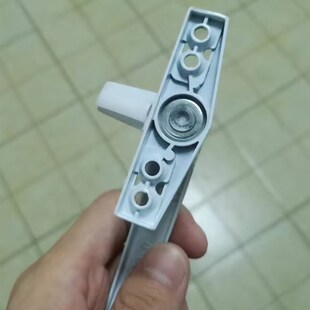 窗户锁扣铝合金外推窗拉手窗户把手门窗配件七字执手型平开