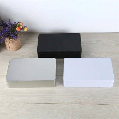 1Pcs Cookies Storage Tin Box Large Desktop Collectable