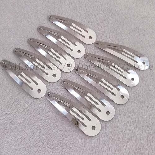 20PCS/Pack NEW Simple silver plated Hair Clips Girls Hairpin