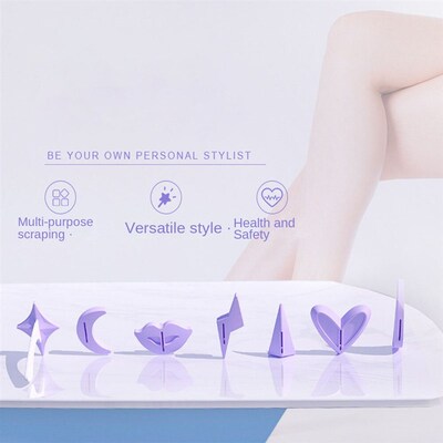 Bikini Privates Shaving Stencil Set Female Pubic Hair Trimme