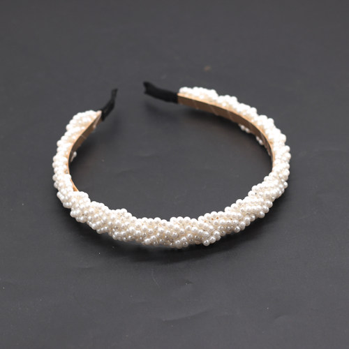Korean braided pearl headband  accessories new arrival Fashi