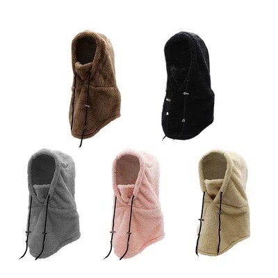High Polar Fleece Balaclava Winter Ski Windproof Cap Outdoor