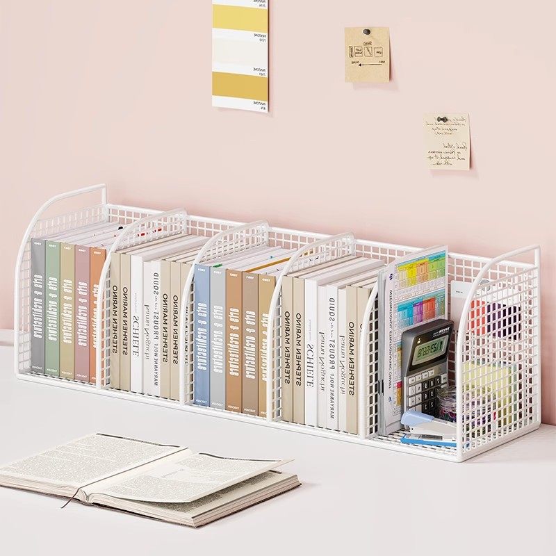 书架桌面置物架儿童书桌书本收纳架办公室文件架小书柜学生书立架,收纳整理,书桌收纳置物架,淘宝优惠券,粉丝福利购,淘宝优惠卷