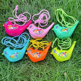 儿童水鸟叫声口哨儿童哨子货源益智玩具小鸟哨子加水