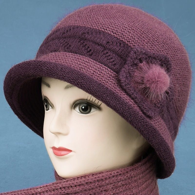 中老年人秋冬款百搭洋气渔夫帽毛线盆帽保暖妈妈帽子,服饰配件/皮带/帽子/围巾,中老年服配,淘宝优惠券,粉丝福利购,淘宝优惠卷